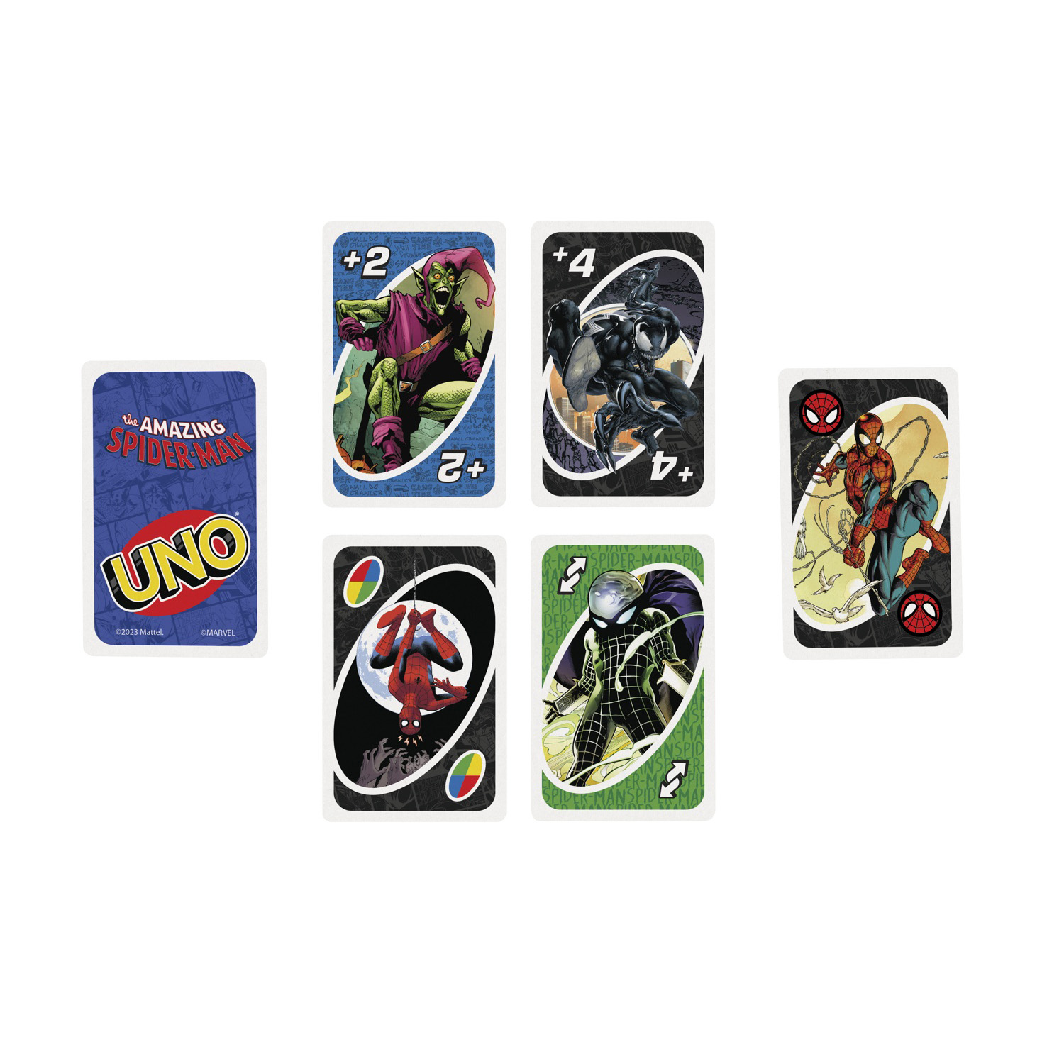 Carte UNO di Spider-Man.