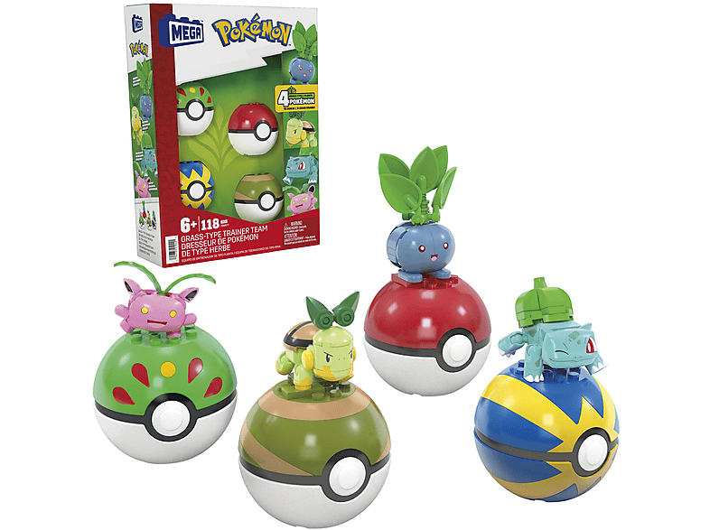 Costruzioni Mattel Mega Pok Pokeball Erba