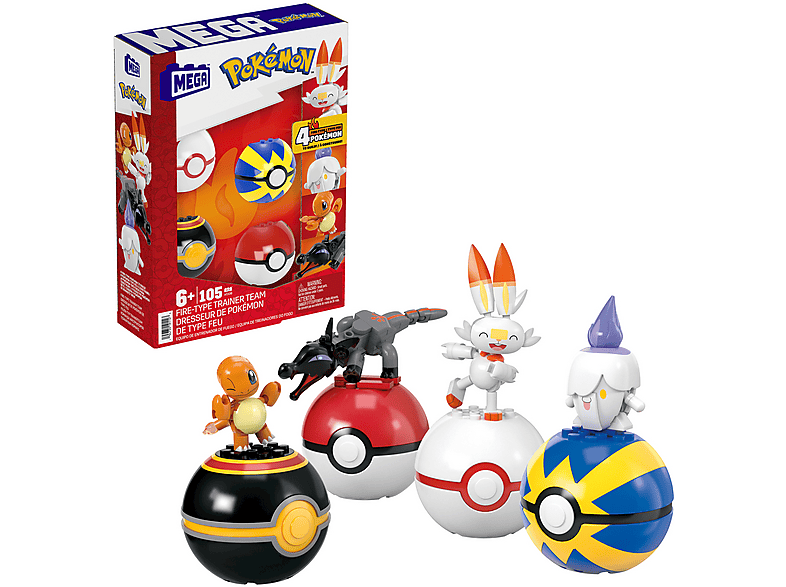 Costruzioni Mattel Mega PokemPokeball Fuoco