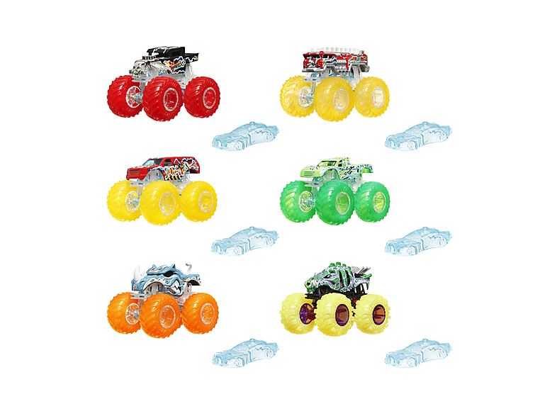 Modellino Auto Mattel Hw Mt Power Smashers 1:64