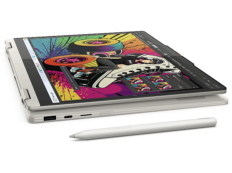 Thumbnail - LENOVO Yoga 7 2-in-1 inkl. Lenovo Pen, Copilot+ PC, Convertible, mit 14 Zoll Display, AMD 340 Prozessor, 16 GB RAM, 512 ...