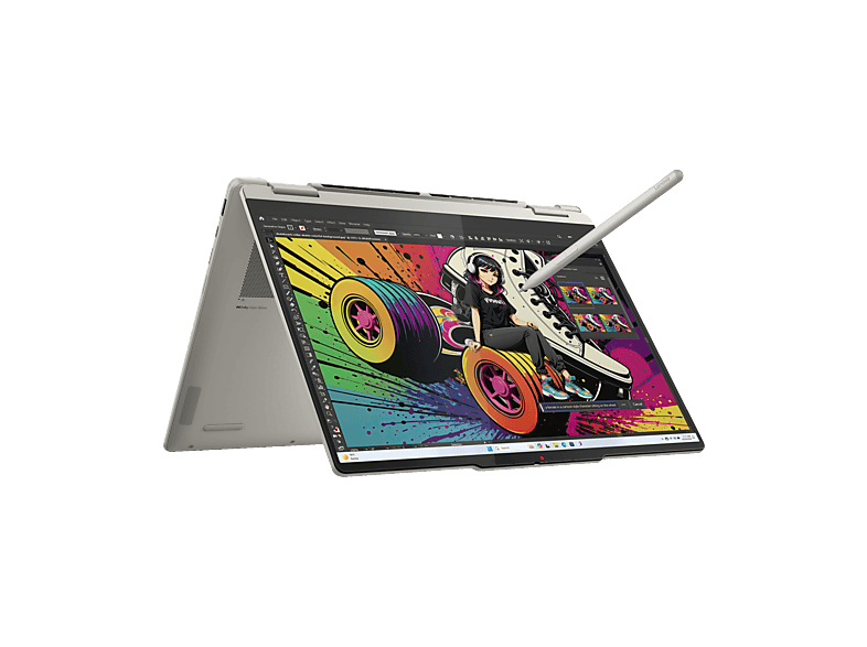 LENOVO Yoga 7 2-in-1 inkl. Lenovo Yoga Pen, Copilot+ PC - 14 Zoll - AMD Ryzen™ AI 5 340 - 16 GB - 512 GB - AMD Radeon™ 840M - Windows 11 Home