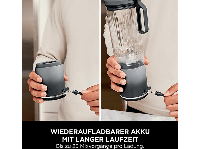 Ninja BC251EUY Blast Max Standmixer (Grau, 13,3 Volt, 0.49 l) — Foto 2 von 5