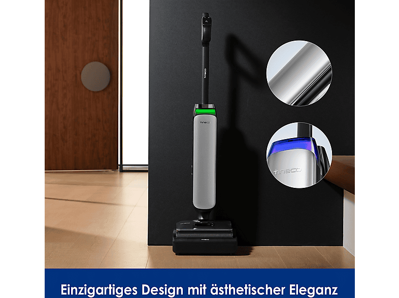Tineco FLOOR one S9 Artist Premium Intelligenter Nass- & Trockensauger, Silber — Foto 5 von 5