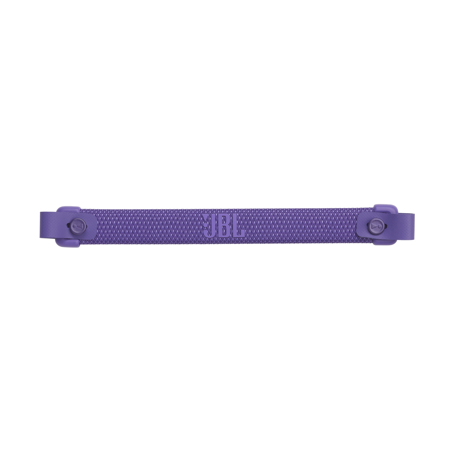 Purple JBL strap with JBL logo and attachment points.