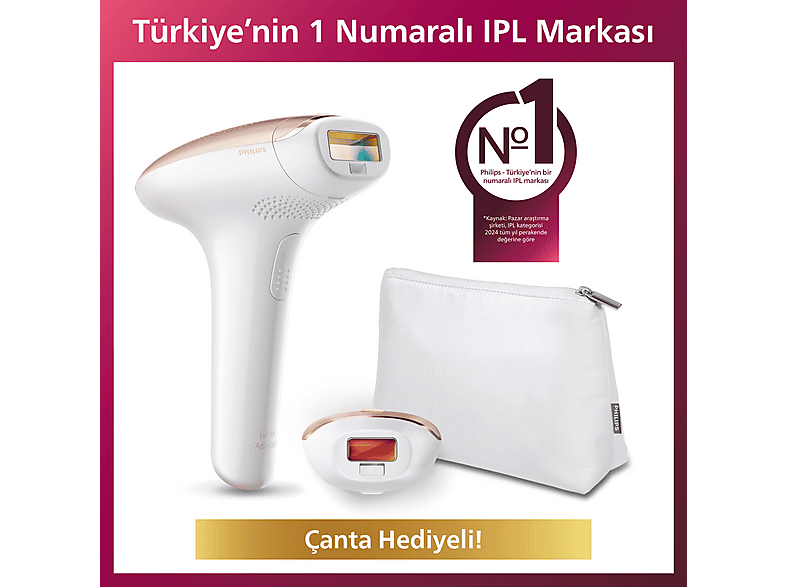 PHILIPS SC 1997 Lumea Lazer IPL Epilasyon Cihazı