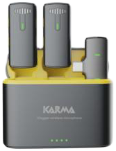 KARMA Plus Vezeték nélküli mikrofon USB-C csatlakozóval (KARMA VLOGGER PLUS)