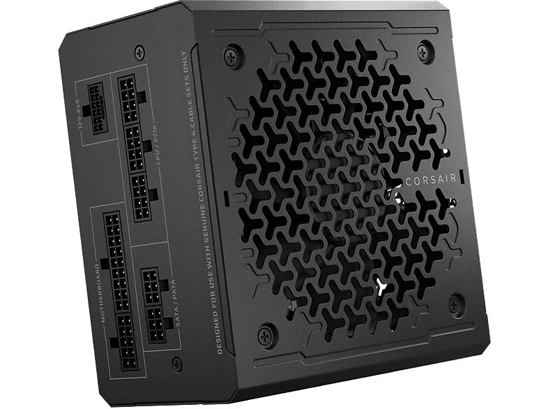 CORSAIR RMe Series RM850e 850 Watt PC Netzteil, ATX 3.1, 120-mm-Lüfter, Schwarz
