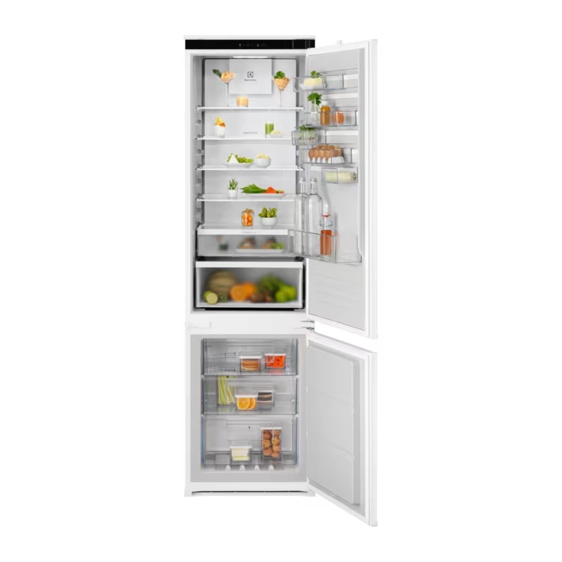 ELECTROLUX ENT6MD19S3 Beépíthető kombinált hűtőszekrény189 cm, CustomFlex, MultiSpace, TwinTech, NoFrost