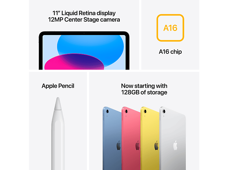APPLE iPad (2025) | A16 - 11 inch - 256 GB - Pink - Wifi +