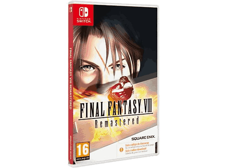 Nintendo Switch Final Fantasy VIII Remastered (Código de descarga)