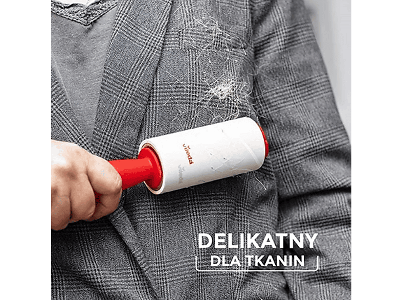 VILEDA Pet Pro Rolka do usuwania sierści, włosów i drobinek brudu – zdjęcie 3