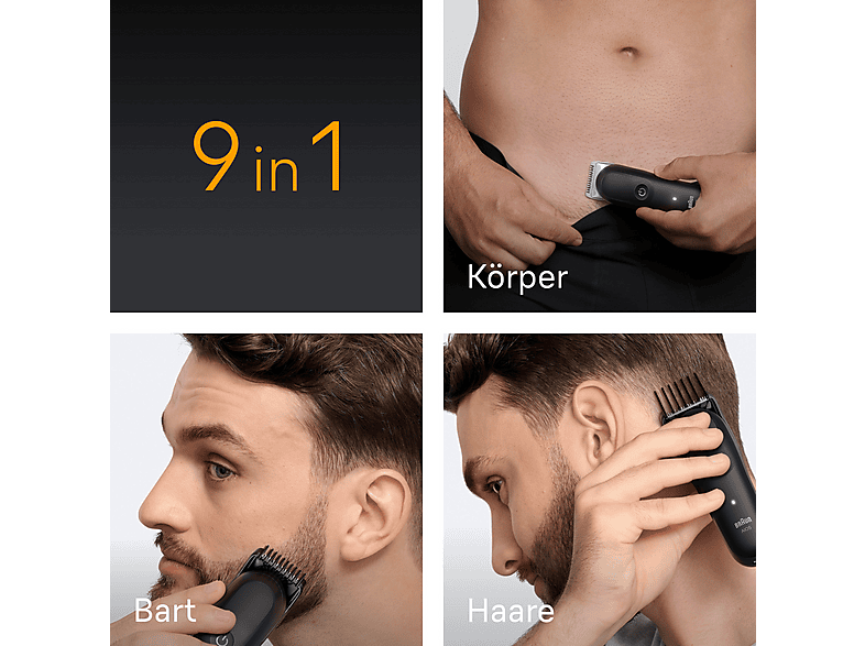 Braun Series 5 All-In-One Style Kit AIO5540 Body-Groomer, Schwarz, Akkubetrieb — Foto 5 von 5