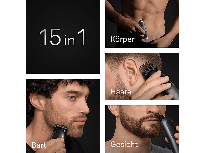 Thumbnail - BRAUN AIO7580 Series 7 All-in-One 7, Multigroomer, Dunkelblau