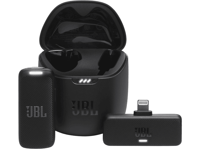 JBL Microphone Sans Fil Quantum Stream Clip-on Noir (quantum-stream-wireless)