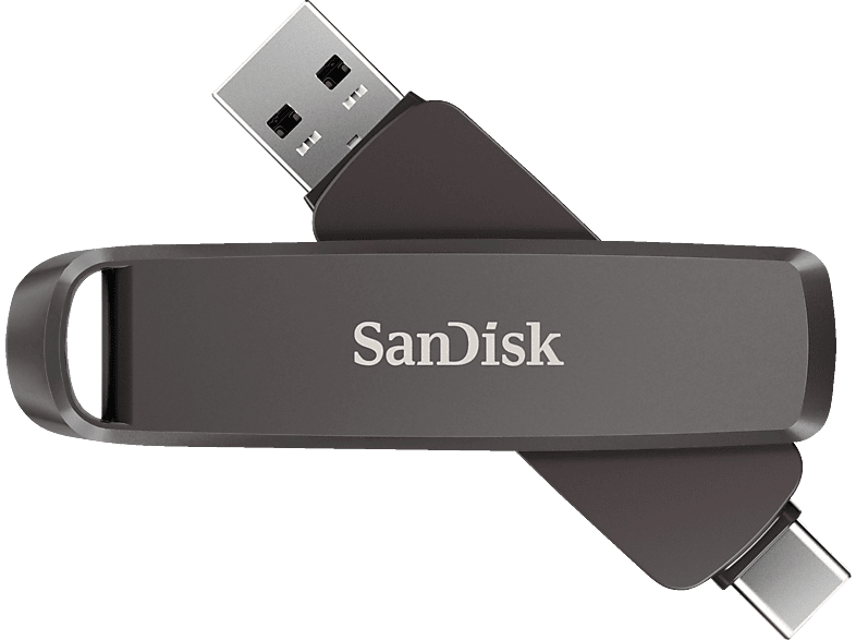 SANDISK Extreme PRO® Dual Drive USB Stick, 512 GB, Schwarz