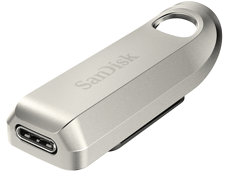 Thumbnail - SANDISK Ultra Luxe™ USB Stick, 256 GB, 400 MB/s, Silber