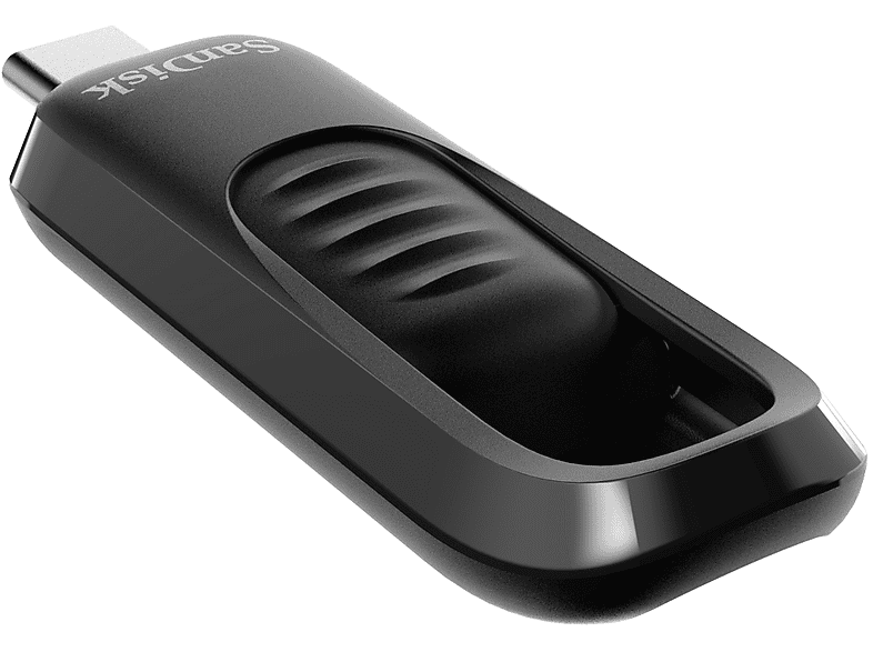 Thumbnail - SANDISK Ultra® Slider USB-Type-C™ USB Stick, 128 GB, 400 MB/s, Schwarz