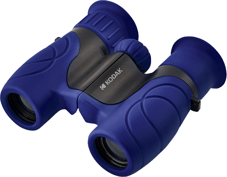 KODAK BCS100 gyerek távcső, 8x21, K9 prizma, gumírozott borítás, kék