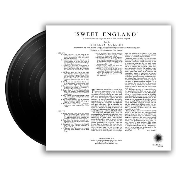 Vinyl-Schallplatte mit Cover-Art. Text auf dem Cover enthält den Titel und die Songliste.