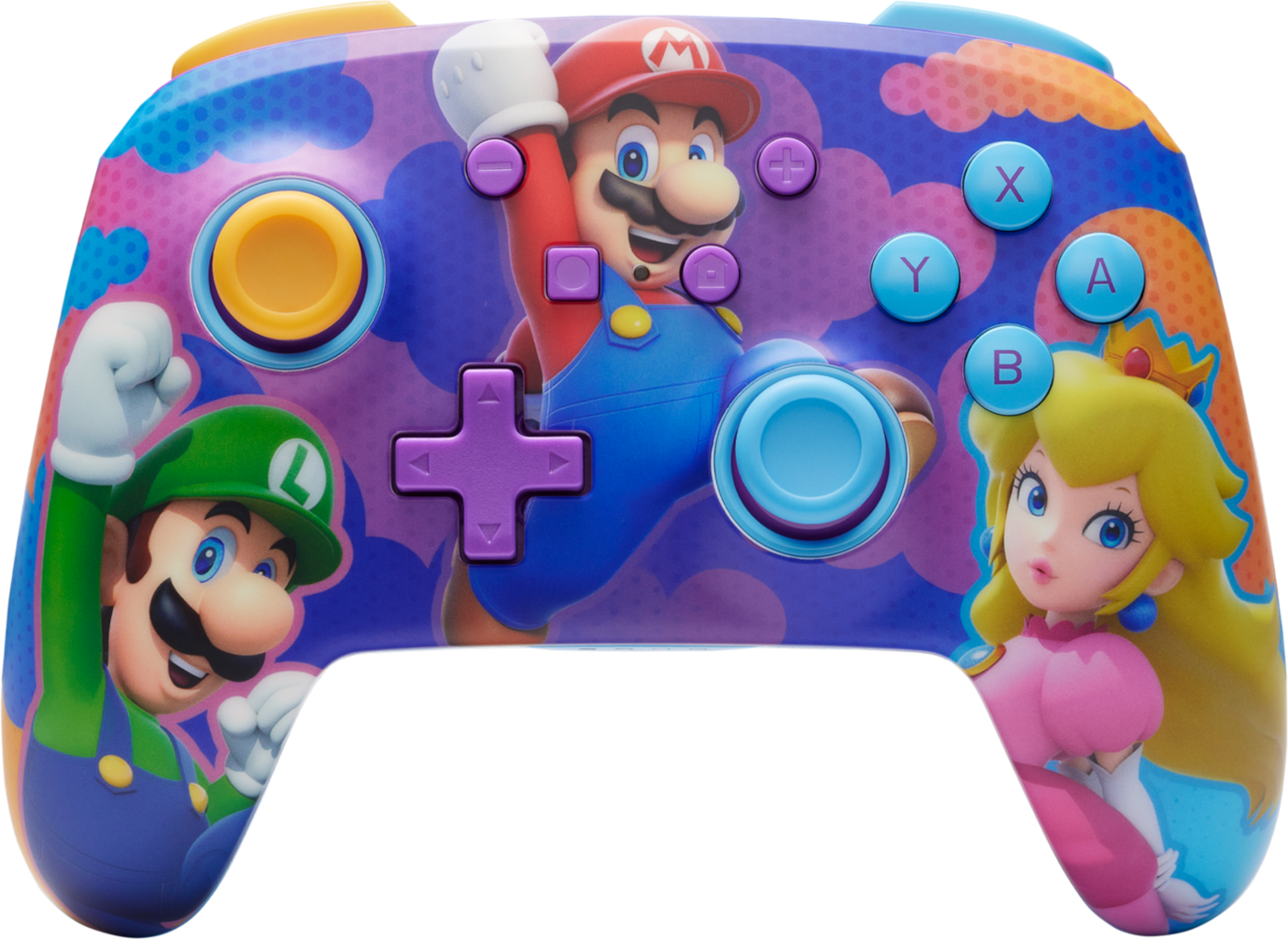 POWERA Enhanced vezeték nélküli Nintendo Switch kontroller (Color Splash Heroes)