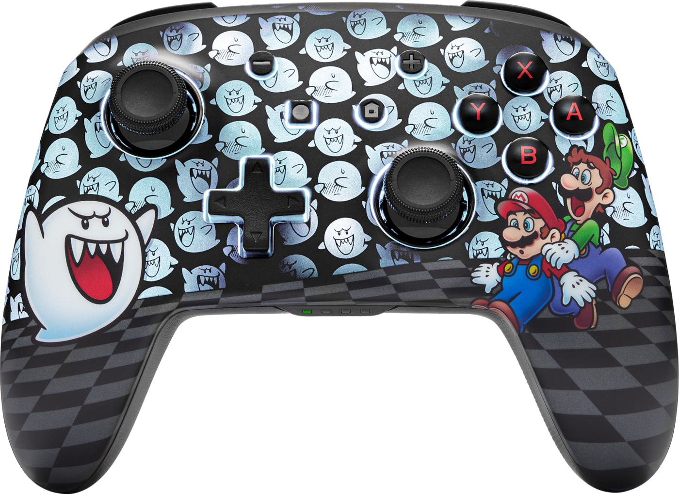 POWERA Enhanced Lumectra vezeték nélküli Nintendo Switch kontroller (Ghost Peek-a-Boo)