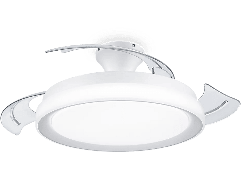 Philips Bliss 35+28 W, Luz LED, Mando a distancia, Aspas Plegables, Blanco