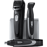 MediaMarkt REMINGTON The Works Kit MB905 Baardtrimmer Zwart aanbieding