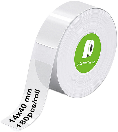 OLYMPIA Címke tekercs, 180 db 14x40mm fehér címke, P22 címkenyomtatóhoz (P22LAB180)