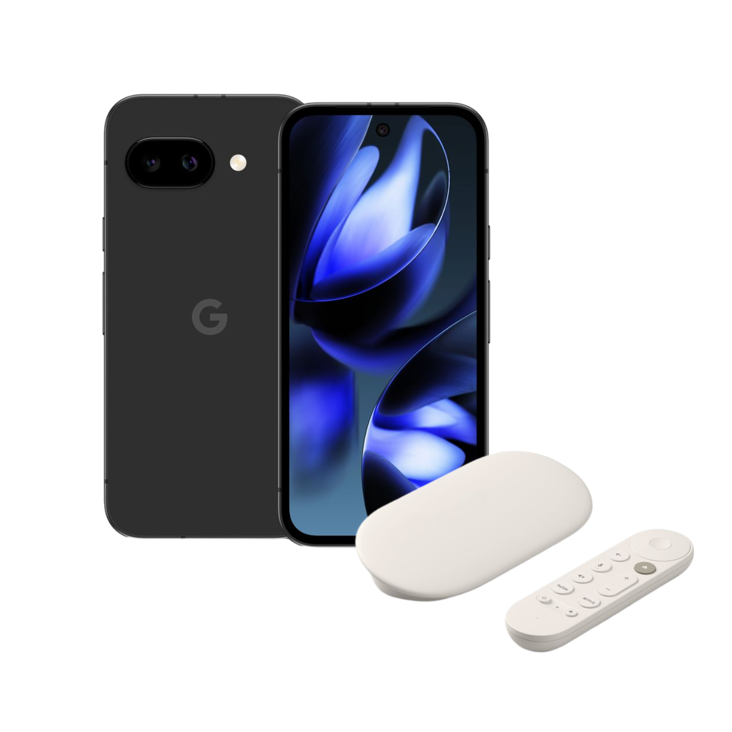 GOOGLE Pixel 9a | 5G - Obsidian - Bundle - 128 GB Zwart | MediaMarkt