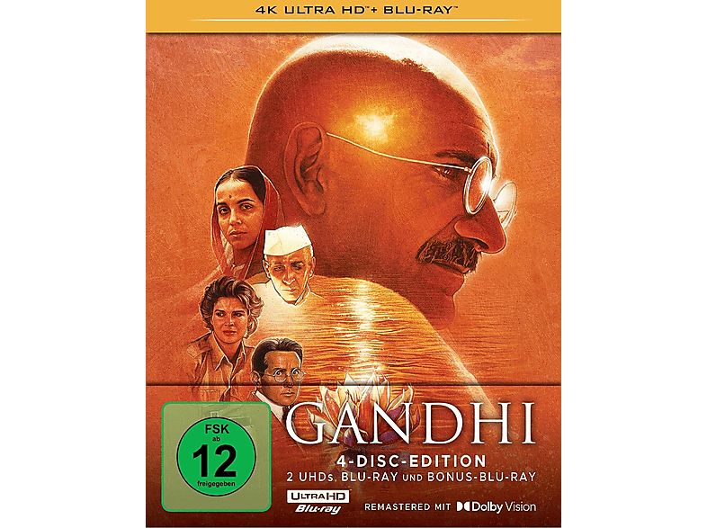 Gandhi 4K Ultra HD Blu-ray (FSK: 12)
