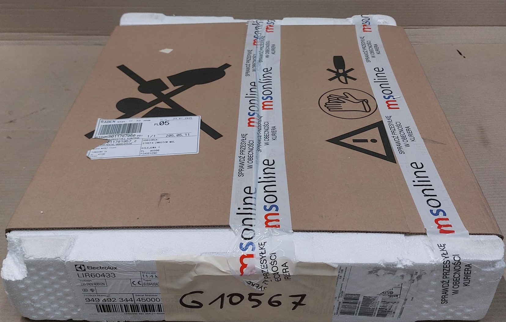 OUTLET - Płyta indukcyjna ELECTROLUX LIR60433 Czarny