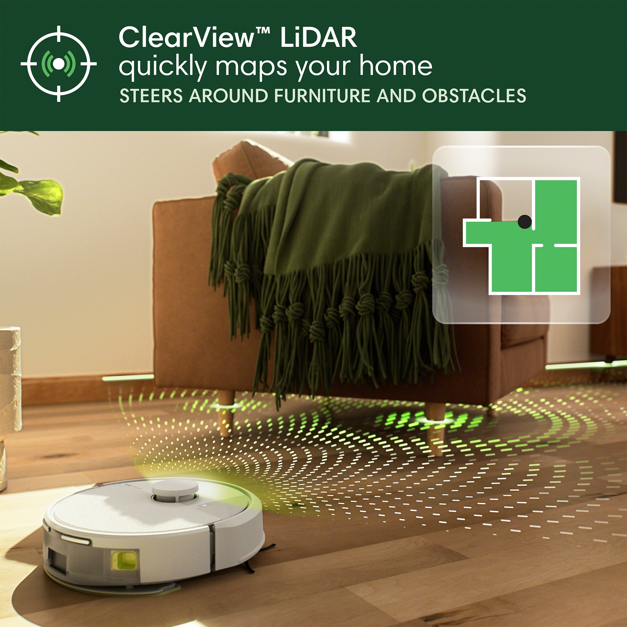 IROBOT Roomba 105 Combo Roboter+ AutoEmpty Dock Saug- und