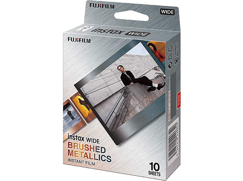 1 Fujifilm instax wide Film brushed metal