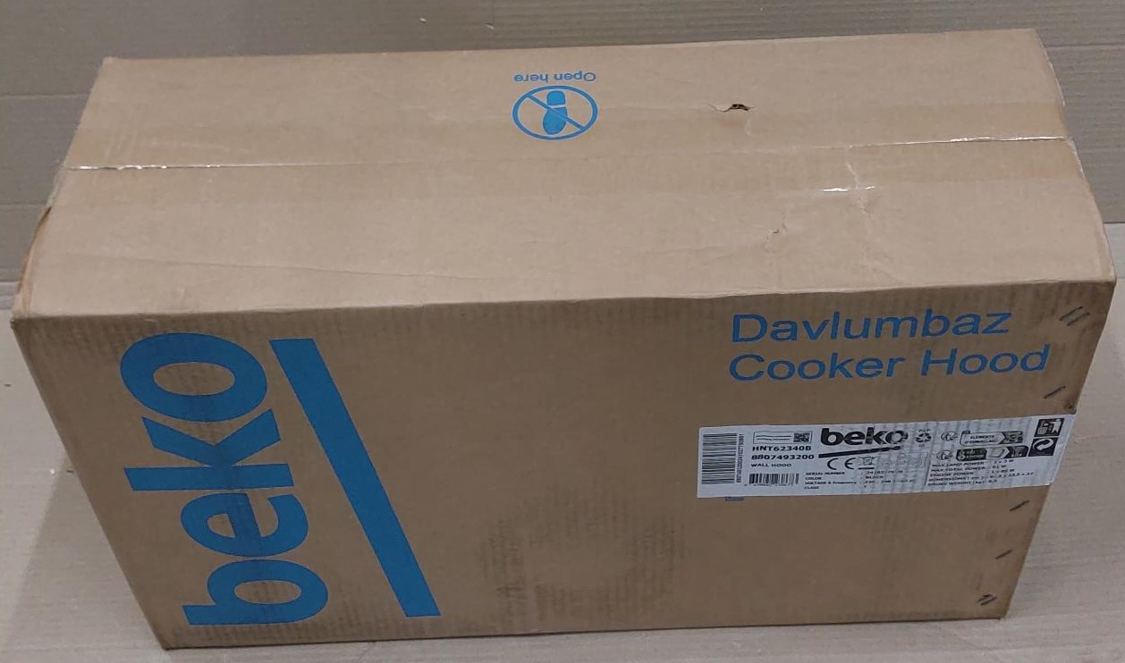OUTLET - Okap teleskopowy BEKO HNT62340B 60cm Czarny