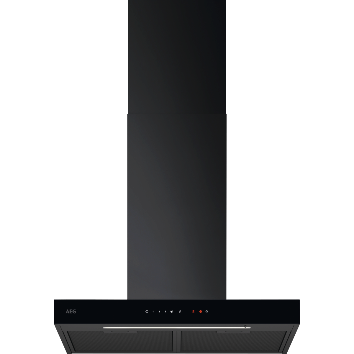 AEG NDB6761HB Beépíthető kürtős páraelszívó 60 cm, érintőkapcsoló, 4 fokozatú, Hob2Hood, kürtőkészlet