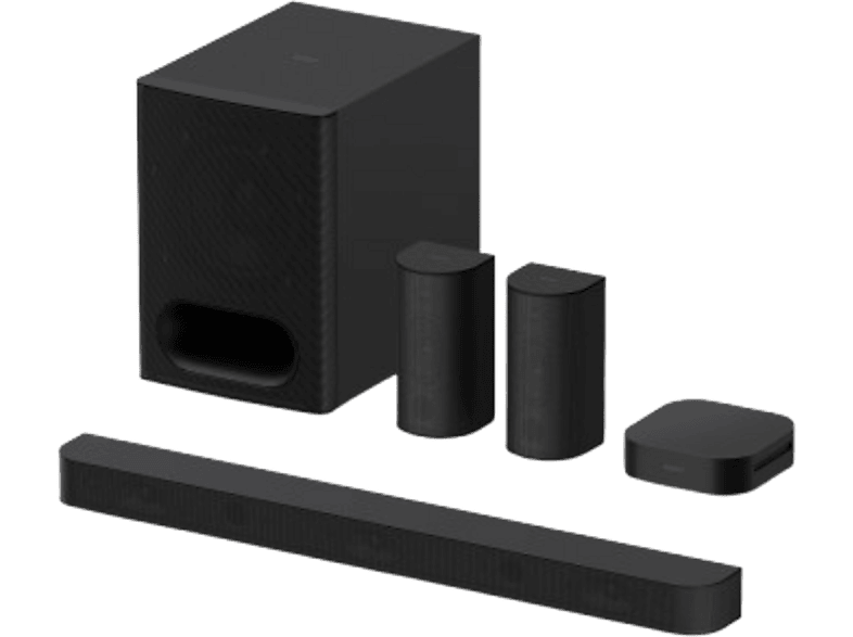 Barra de sonido – Sony BRAVIA Theatre System 6 (HTS60), 5.1 surround, 1000W, Altavoces traseros, Subwoofer, Dolby Atmos, AI Voice Zoom 3, DSEE