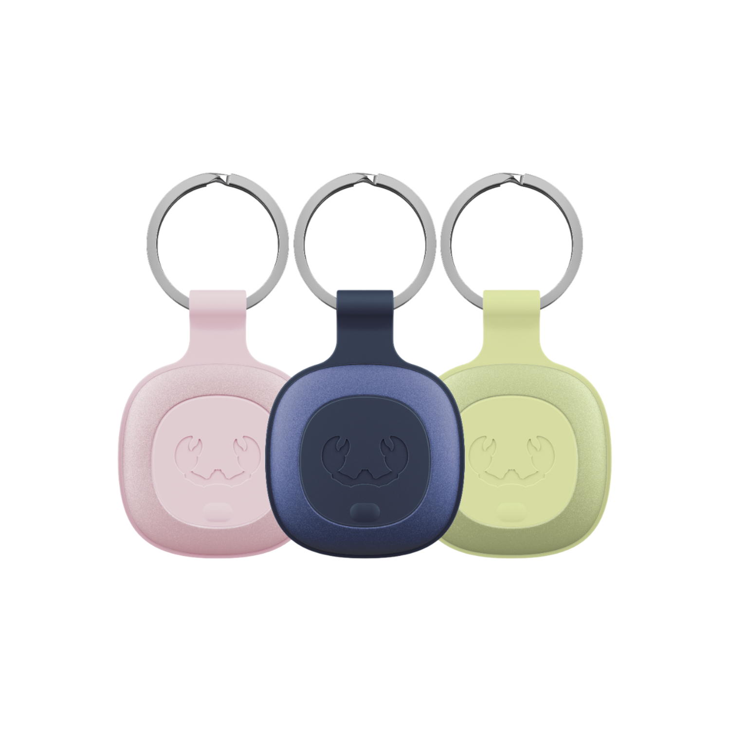 Fresh 'n Rebel Apple Find My 3 Stuks Bluetooth-tracker Pastel Pink/true Blue/wild Green