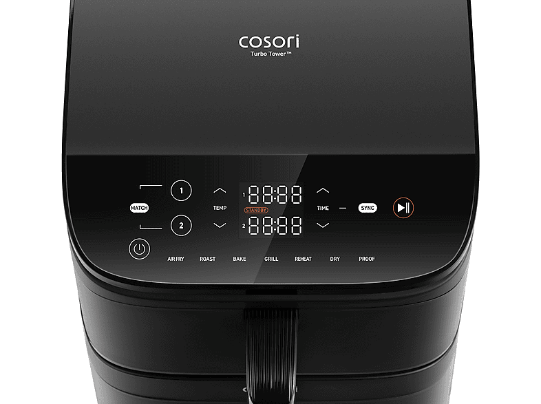 Thumbnail - COSORI CAF-DC121-ADER TURBO TOWER Heißluftfritteuse