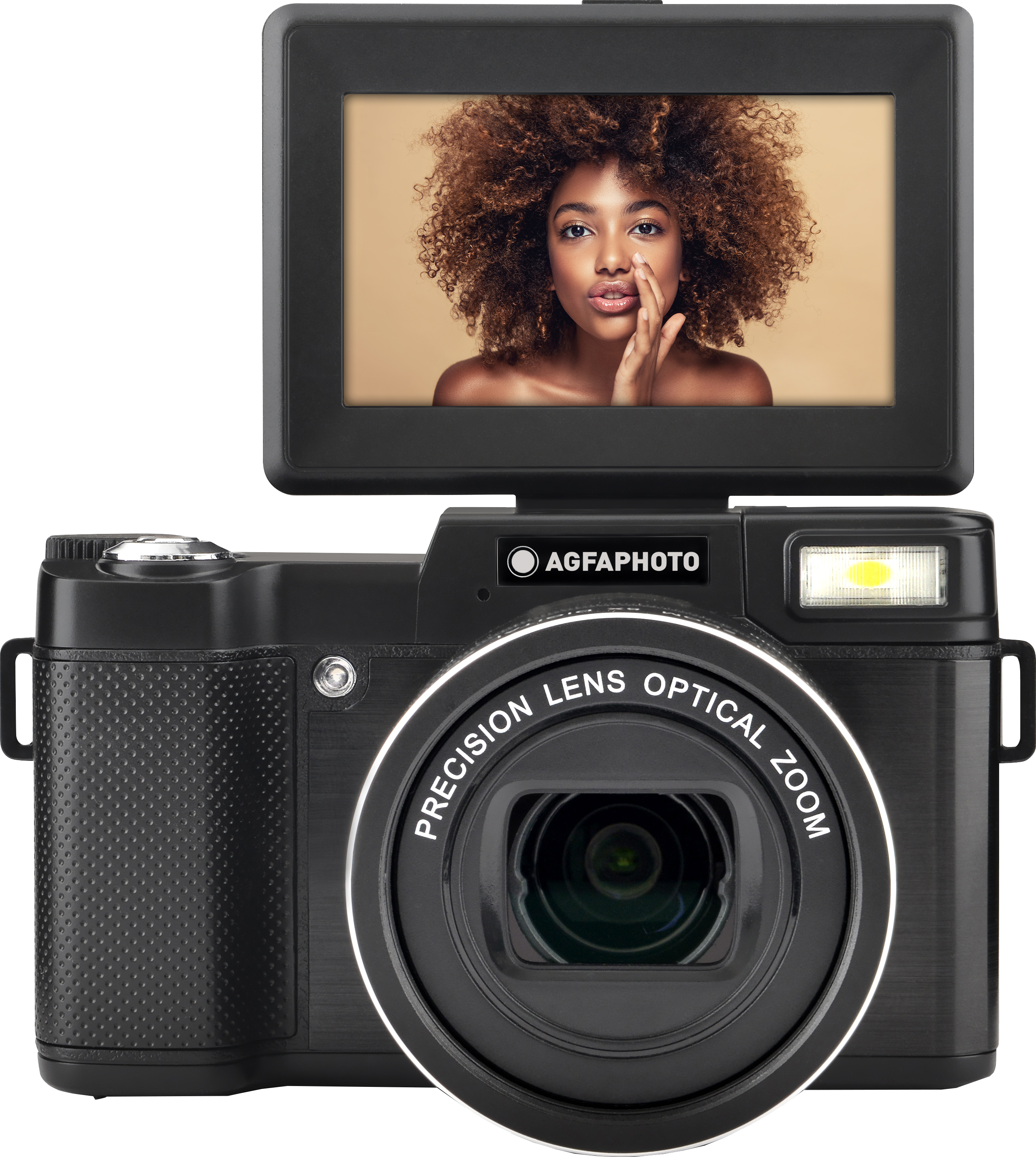 AGFA Realishot VLG4KOPT Vlogger fényképezőgép, 5x optikai zoom