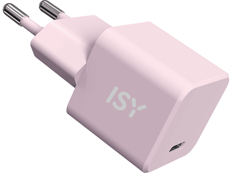 Cargador móvil - ISY IWC 4020-1-CR, USB-C, Universal, Carga rápida, 20W, Color Aleatorio