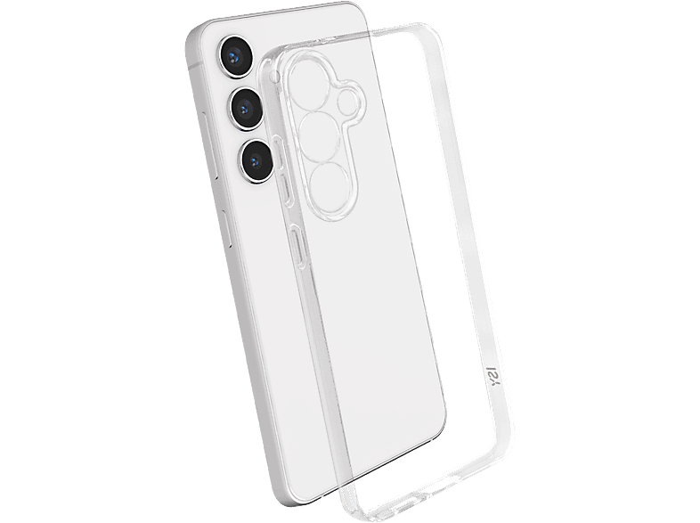 Funda móvil - ISY ISC-1051, Para Samsung Galaxy S25, Transparente
