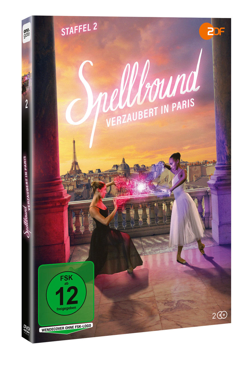 DVD-Box-Set von Spellbound: Verzaubert in Paris, mit zwei Frauen auf dem Cover.