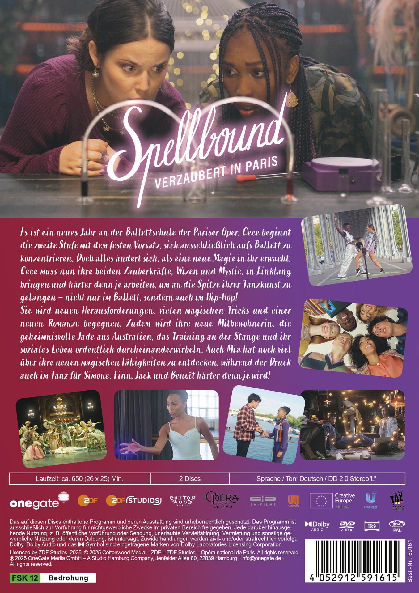 DVD-Cover mit Text und Bildern von Personen.