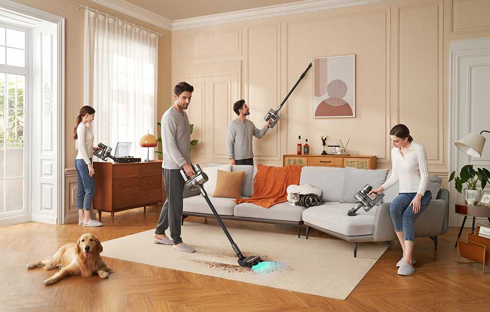 Odkurzacz bezprzewodowy DREAME R20 Aqua Czarno-szary