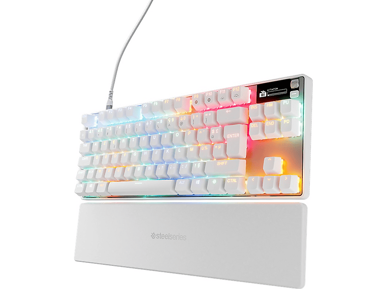 STEELSERIES Apex Pro TKL Gen 3 Mekanik Kablolu Gaming Klavye Beyaz