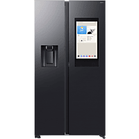 MediaMarkt SAMSUNG RS90F66BEFEF Family Hub - Amerikaanse koelkast - breedte 91.2 cm - hoogte 178.4 cm - inhoud 614 l - NoFrost aanbieding