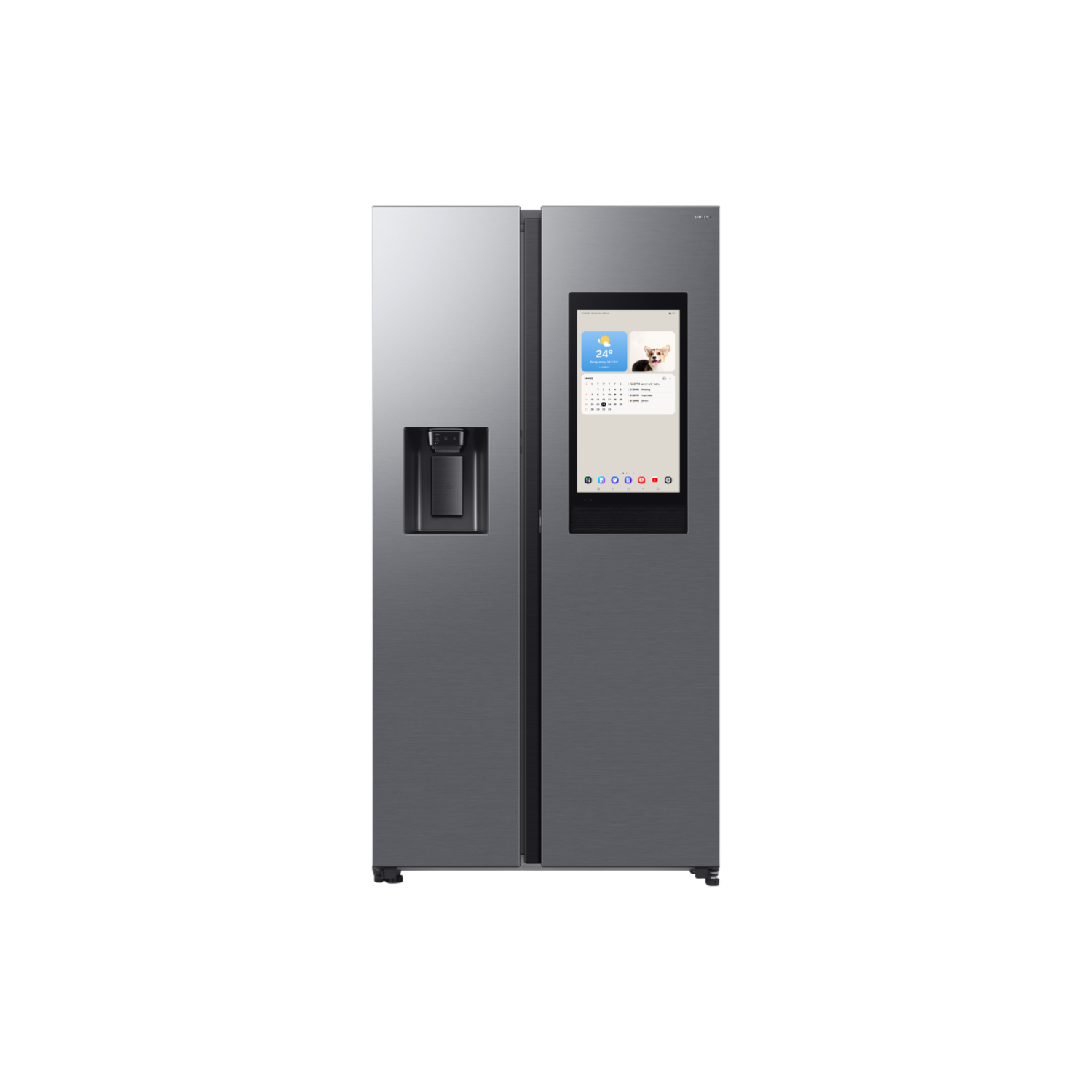 Samsung Rs90f66betef Family Hub - Amerikaanse Koelkast Breedte 91.2 Cm Hoogte 178.4 Inhoud 614 L Nofrost