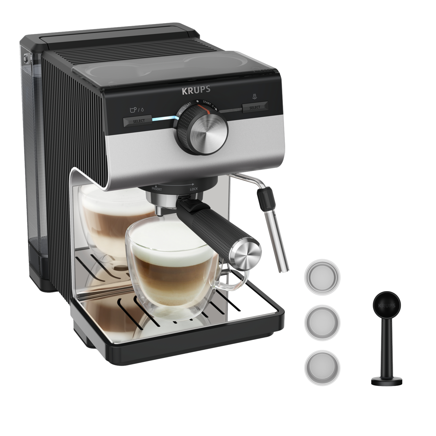 Krups Authentic XP384E10 | Espressomachines | 3016661177903