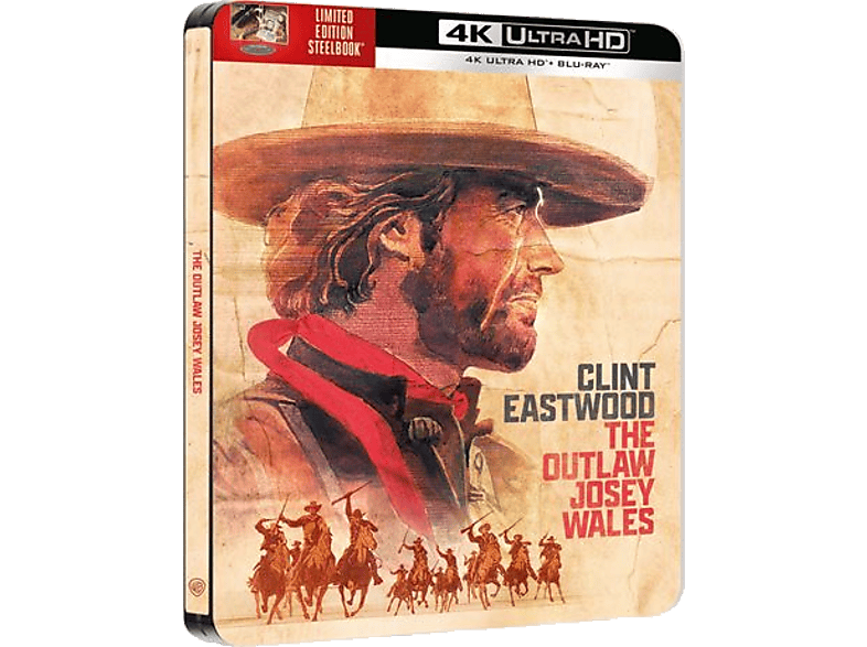 Warner Home Video Josey Wales Hors-la-loi - Steelbook Limited Edition 4k Ultra Hd Blu-ray